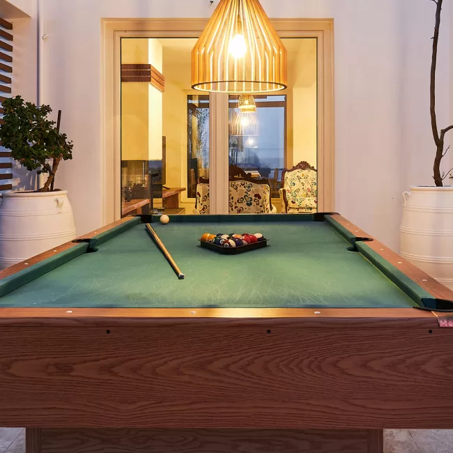 The Pool Table - Villa Rodo Kokkini Hani